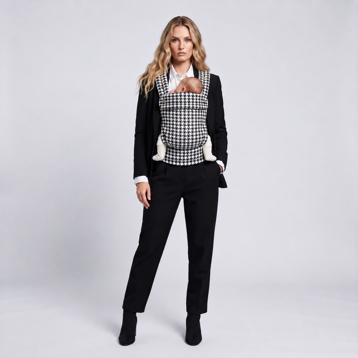 Houndstooth - Zebra