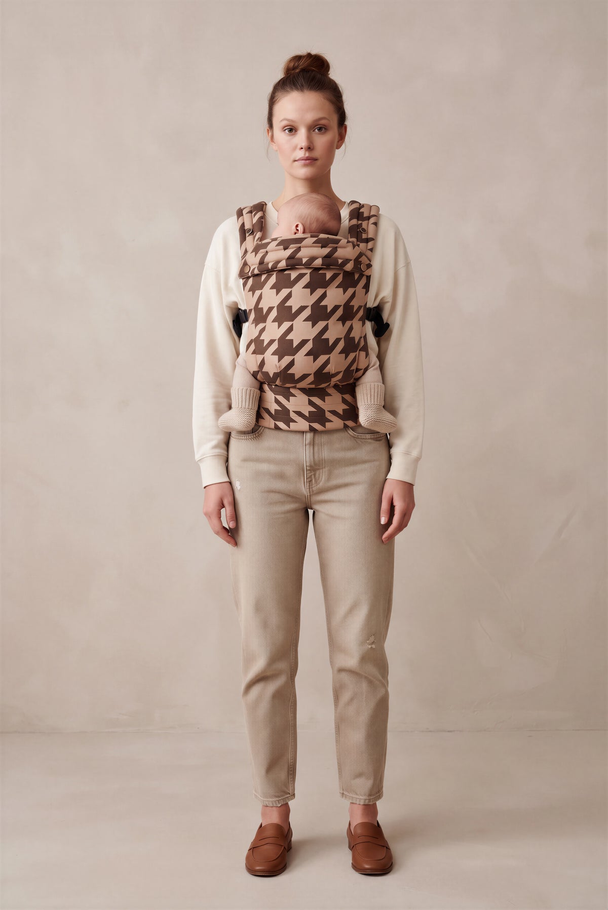 Houndstooth - Mocha