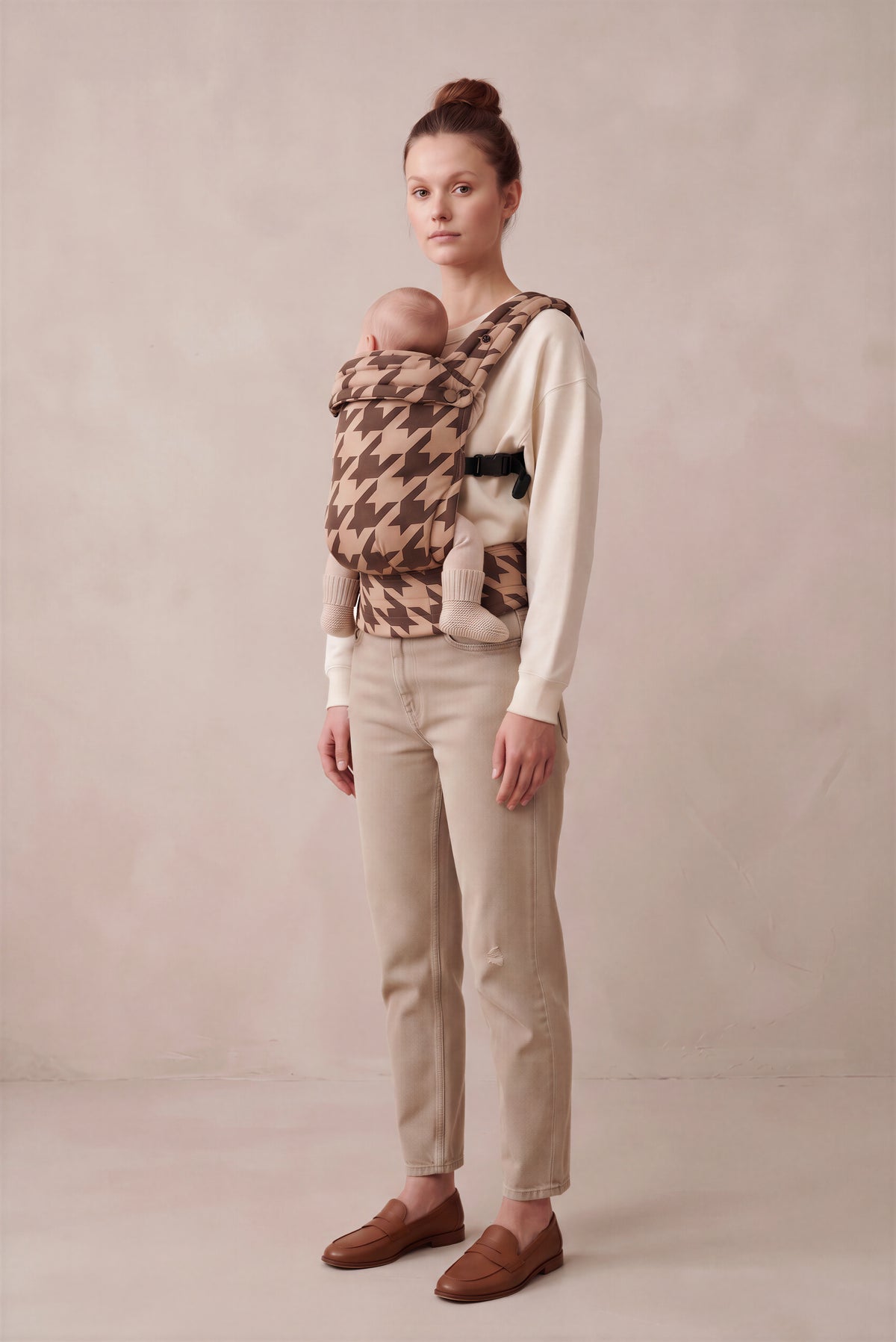 Houndstooth - Mocha
