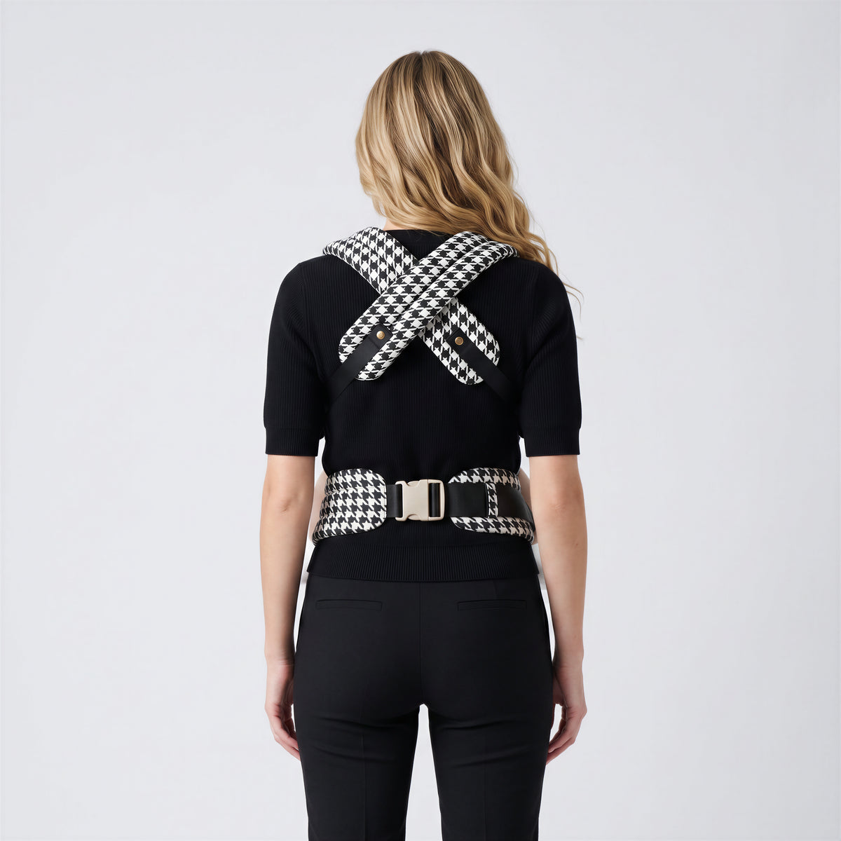 Houndstooth - Zebra